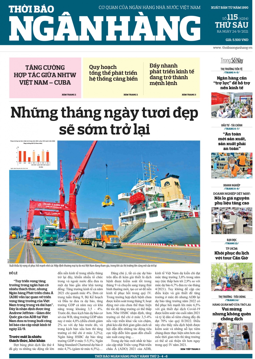 Số 115 ra ngày 24/9/2021