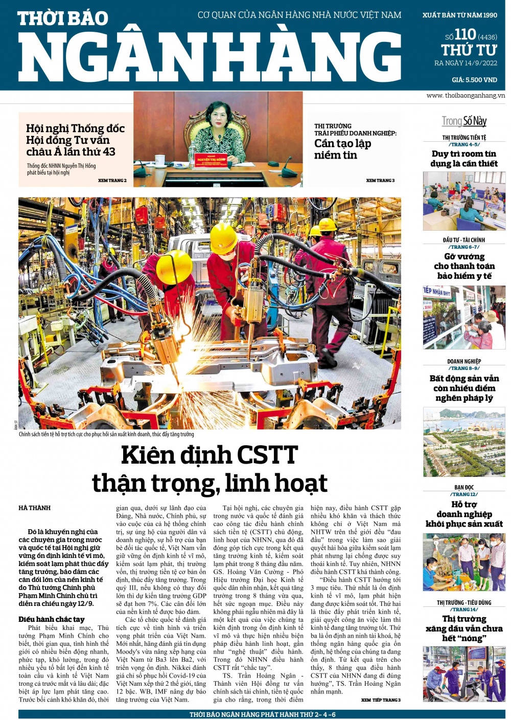 Số 110 ra ngày 14/9/2022