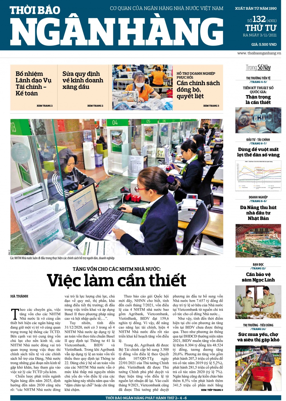 Số 132 ra ngày 3/11/2021