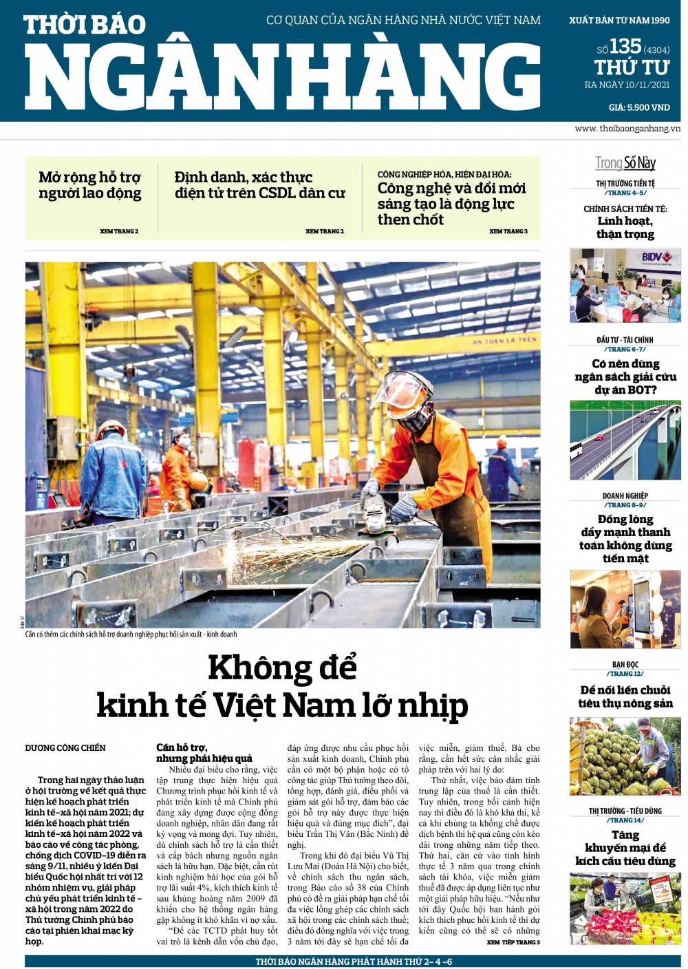 Số 135 ra ngày 10/11/2021