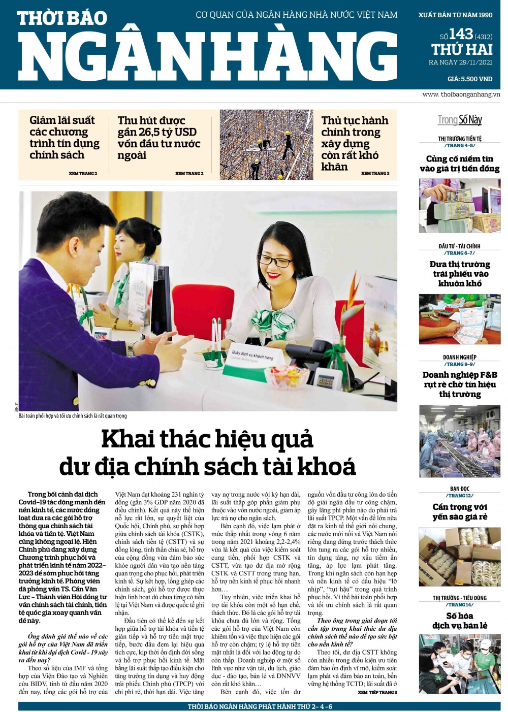 Số 143 ra ngày 29/11/2021