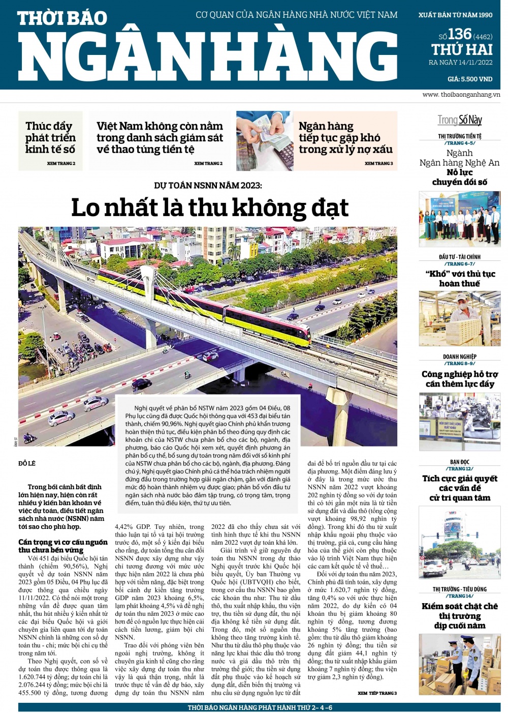 Số 136 ra ngày 14/11/2022