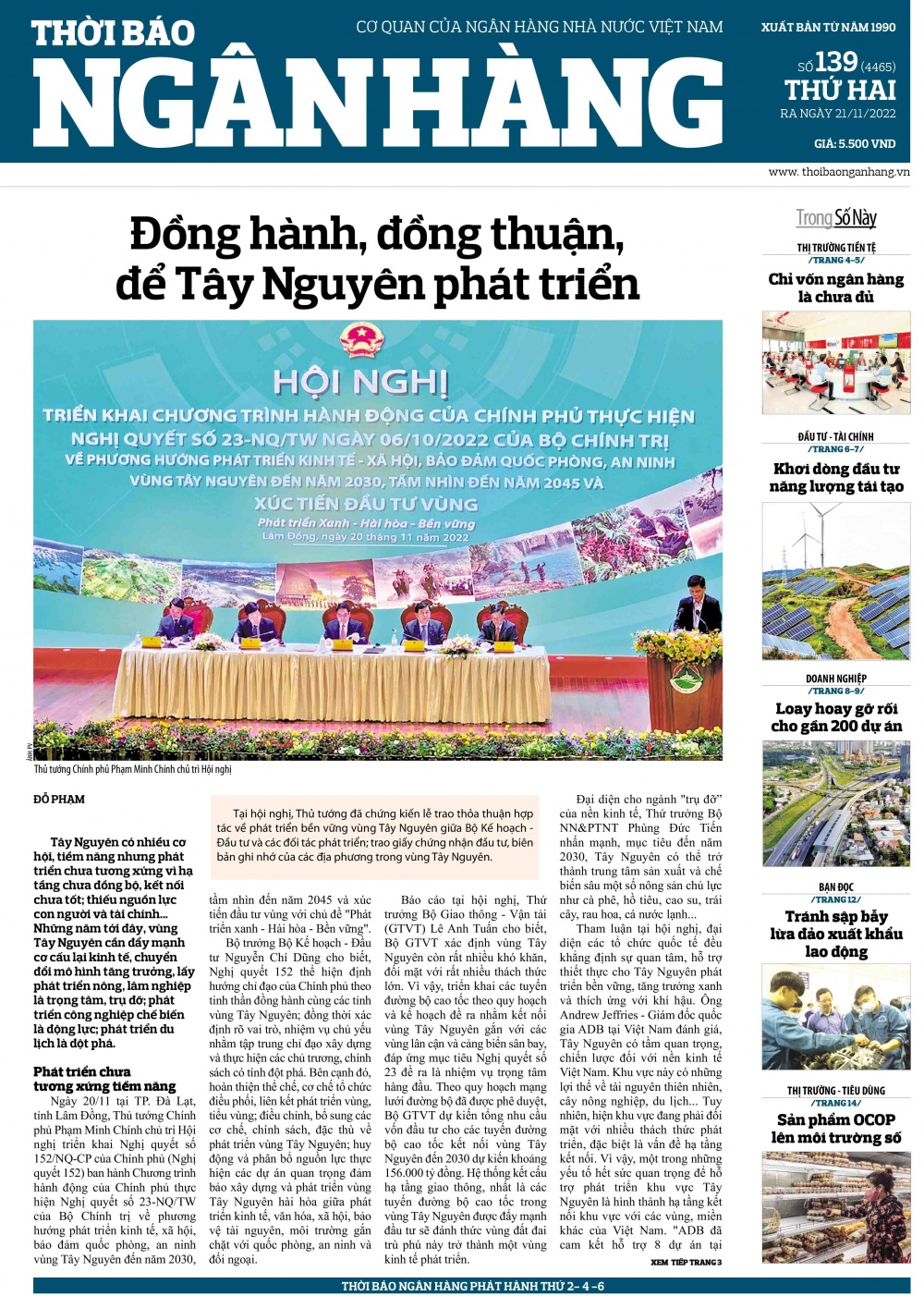 Số 139 ra ngày 21/11/2022