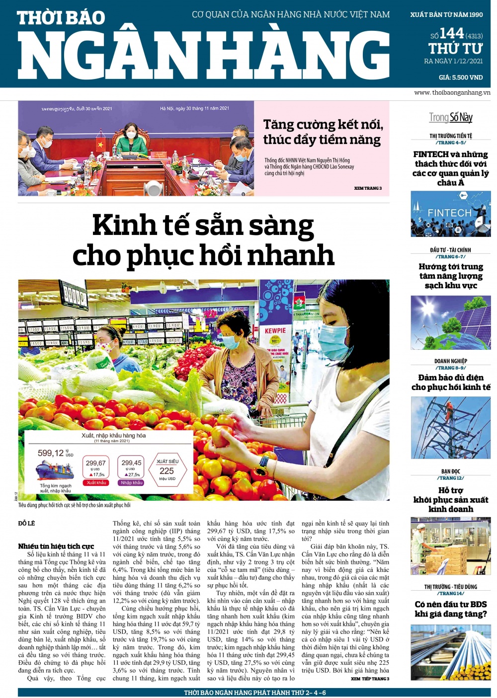 Số 144 ra ngày 1/12/2021