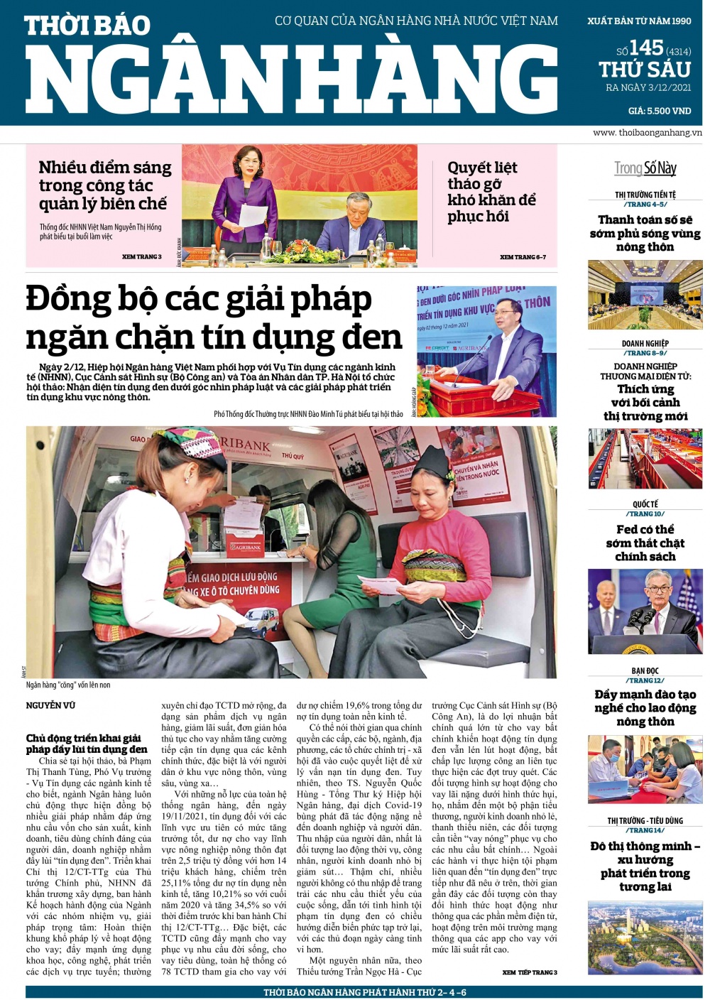 Số 145 ra ngày 3/12/2021