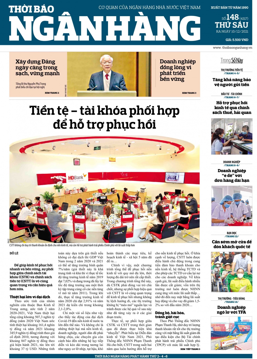 Số 148 ra ngày 10/12/2021