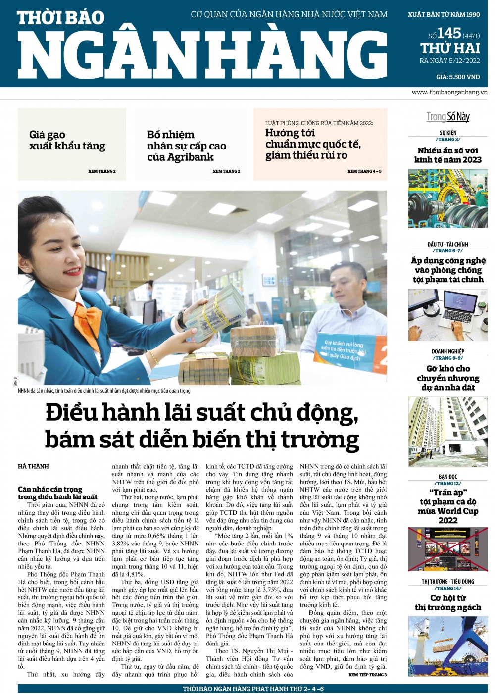 Số 145 ra ngày 5/12/2022